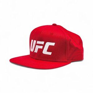 ​UFC Ultimate Fighting Championship Snapback Adjustable Baseball Cap Red - NEW